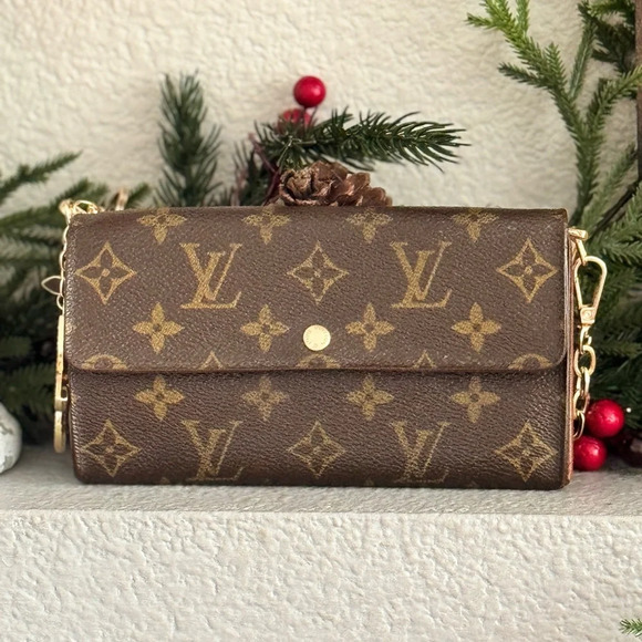 Louis Vuitton Monogram Portefeiulle Sarah Long Bifold Wallet/converted - Picture 4 of 16